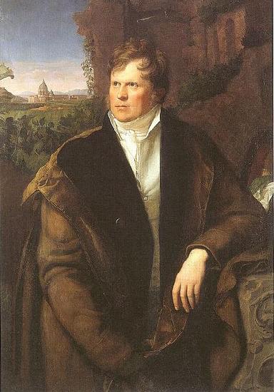 Carl Christian Vogel von Vogelstein Portrait of w:de:Immanuel Christian Lebrecht von Ampach oil painting image